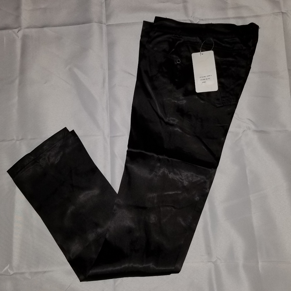 Modiva Retro Shiny Pants, 5 pocket - Picture 2 of 9